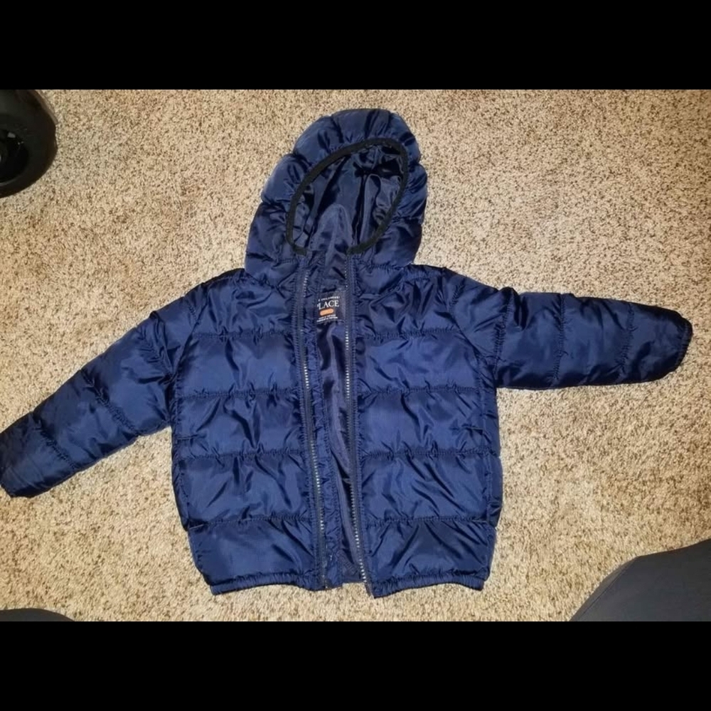 OshKosh B'gosh Dark Blue Kids Puffer Jacket
